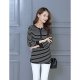 Women cotton T-shirt, striped